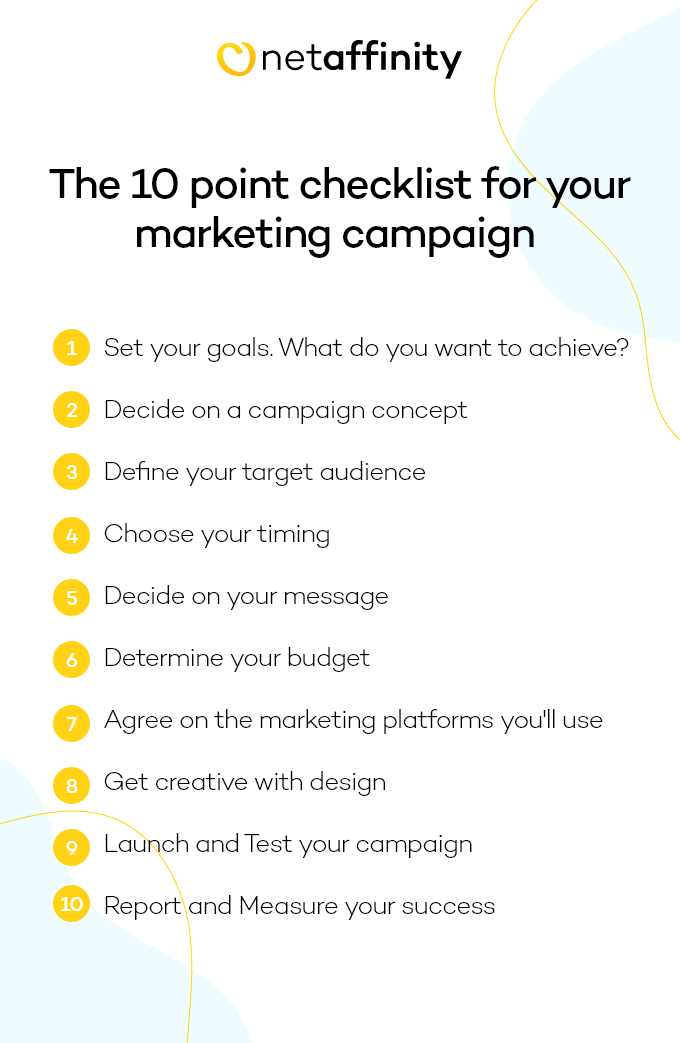 10 point checklist for a successful digital marketing campaign