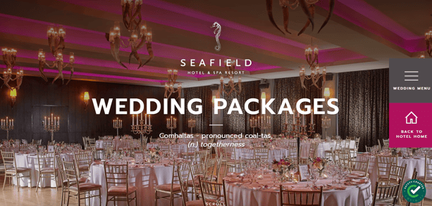 Seafield wedding packages 
