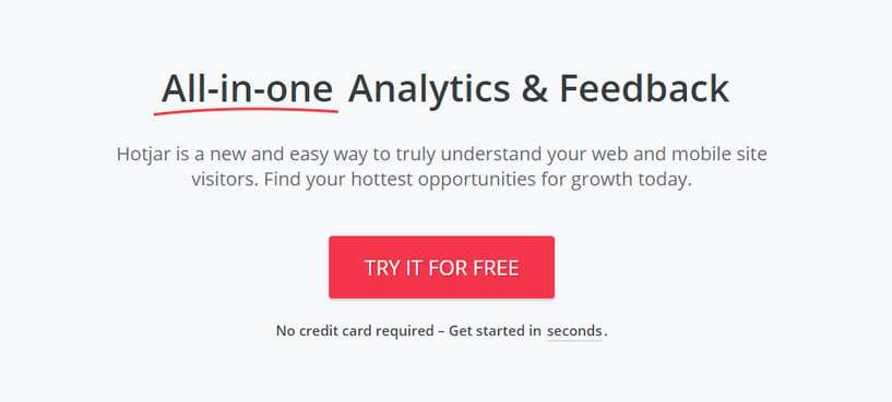 Hotjar - Heatmaps, Visitor Recordings, Conversion Funnels, Form Analytics, Feedback