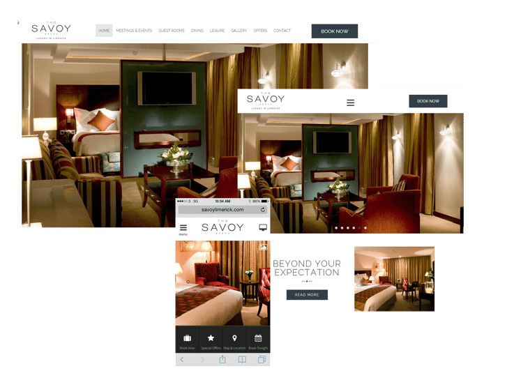 responsive design savoy