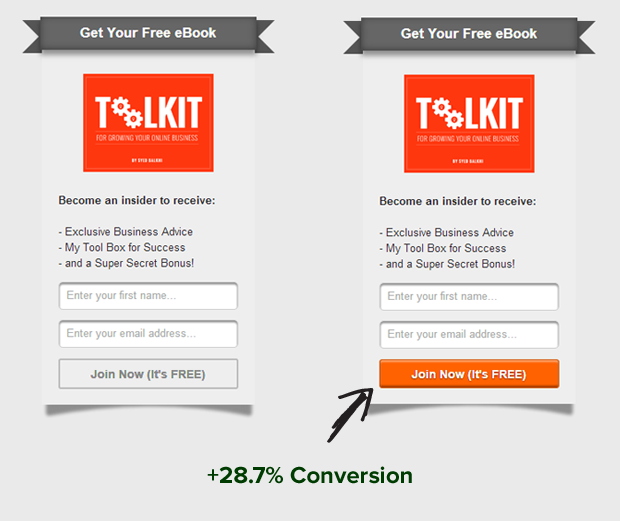 test-call-to-action-buttons landing pages