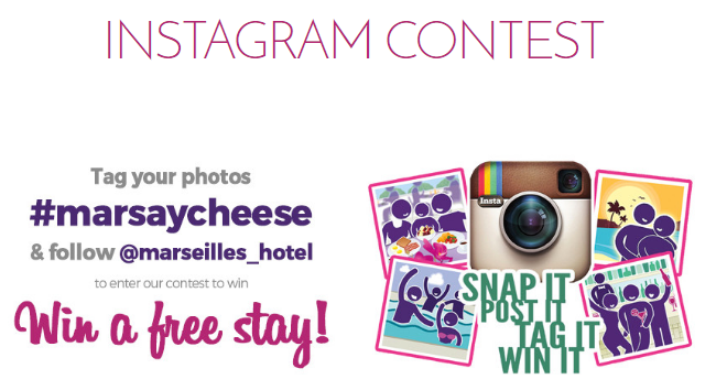 Use contests to market on Instagram
