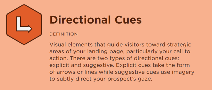 directional cues