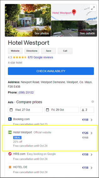 Hotel Westport booking