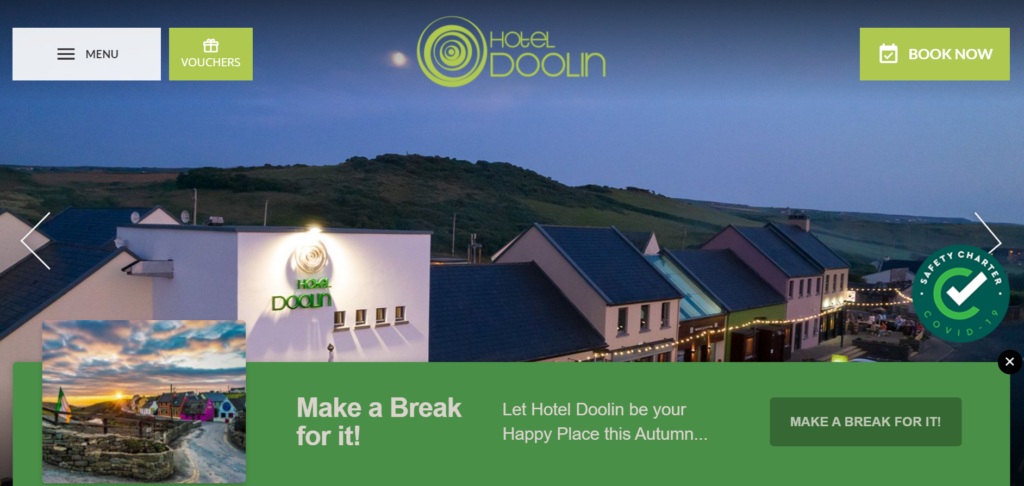 Hotel Doolin ad 