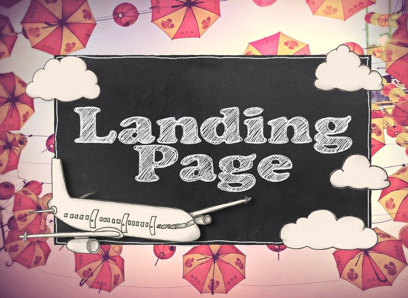 landing pages for hotels