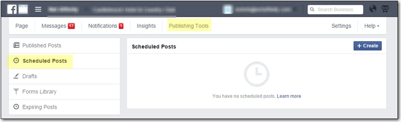 facebook publishing tools