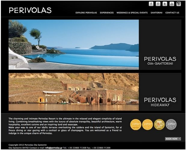 perivolas landing page