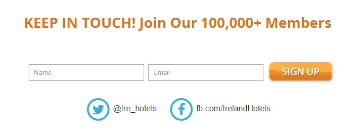 ireland hotels email