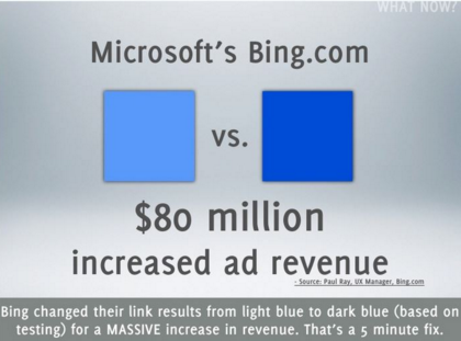 Bing color case study