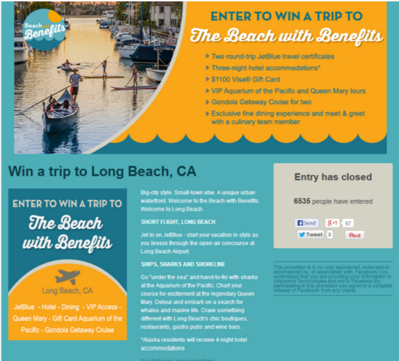 beach with benefits contest